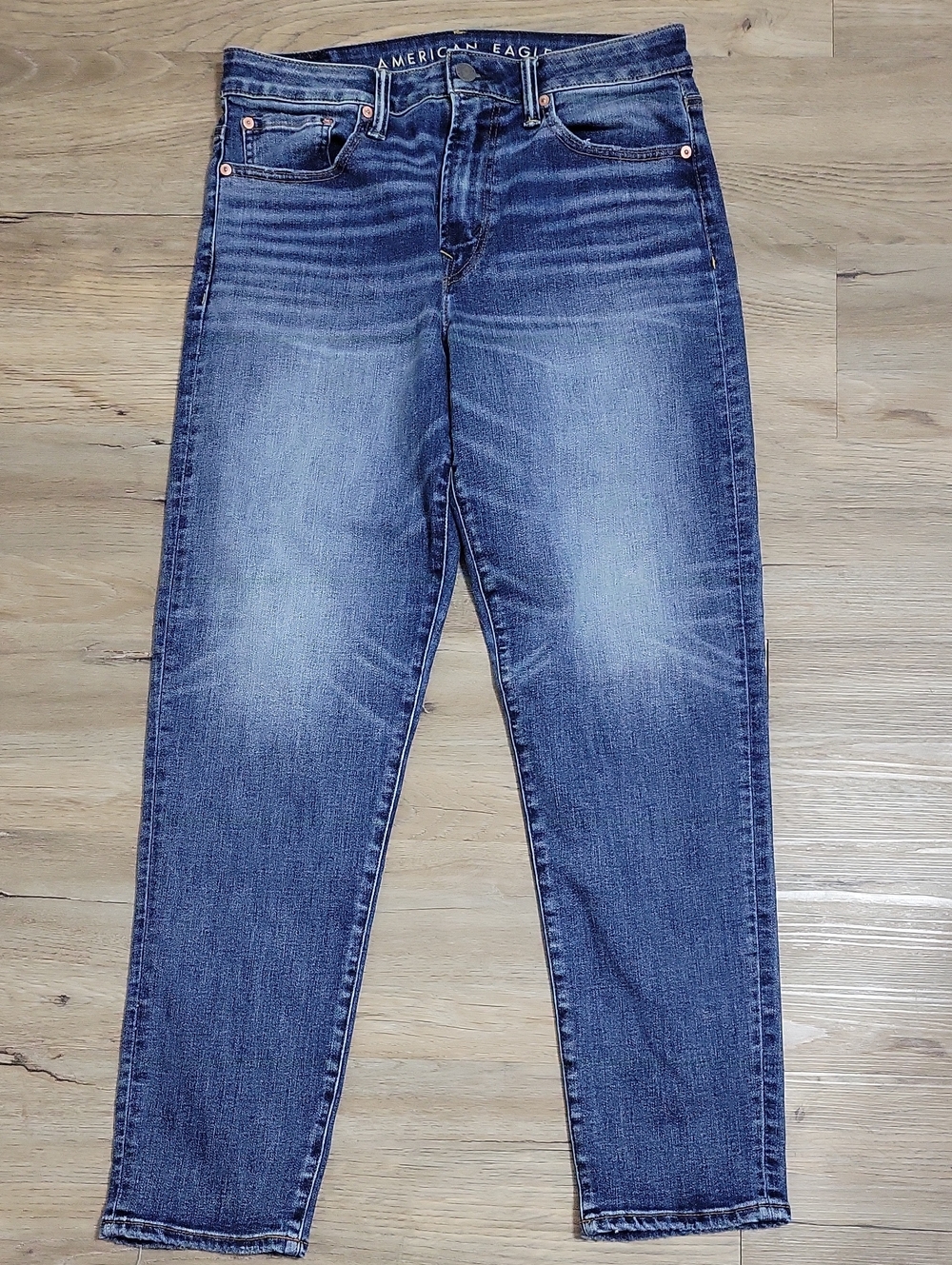 American Eagle Outfitters Men’s Medium Blue Slim Straight Jeans